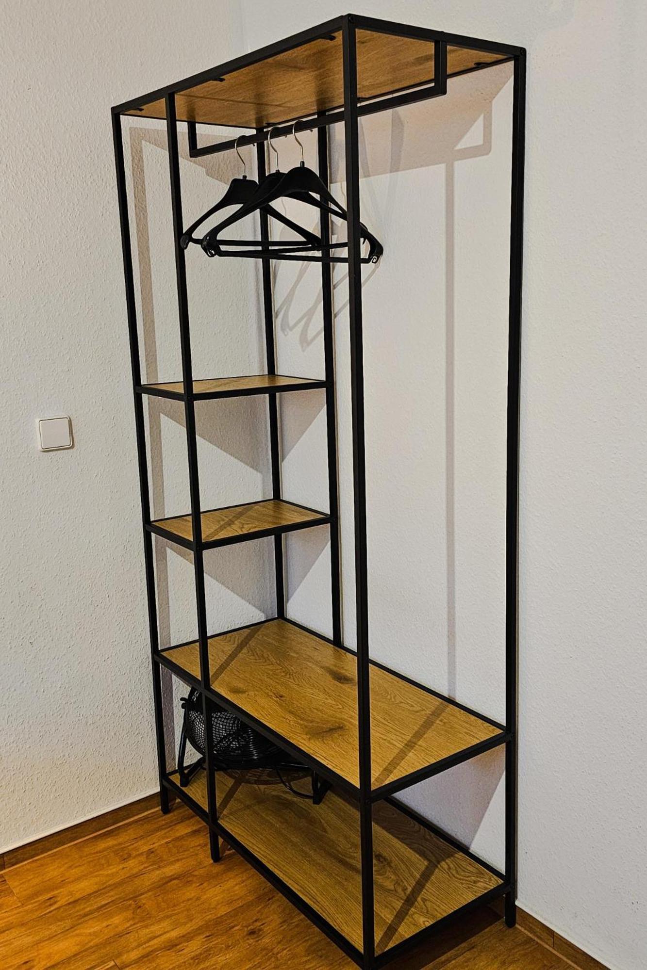 Ecocube Apartment2 Meppen14, Balkon, Kueche, Waschmaschine 部屋 写真